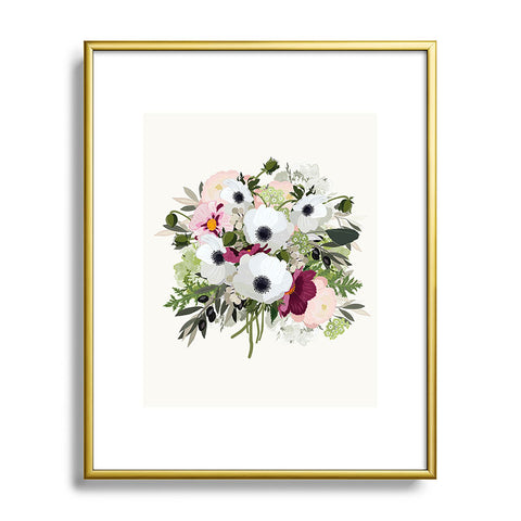 Iveta Abolina Antoinette Metal Framed Art Print