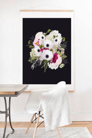 Iveta Abolina Antoinette Night Art Print And Hanger