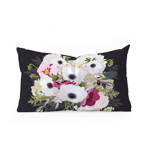 Iveta Abolina Antoinette Night Oblong Throw Pillow