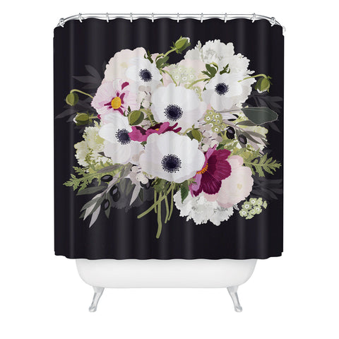 Iveta Abolina Antoinette Night Shower Curtain