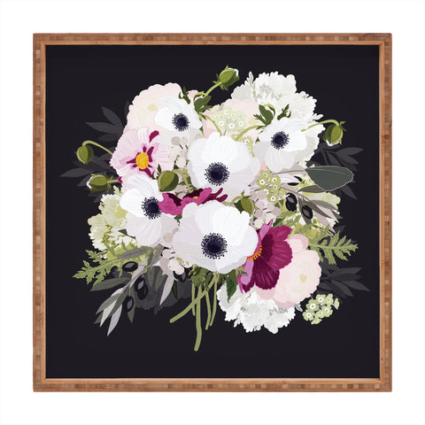 Iveta Abolina Antoinette Night Square Tray