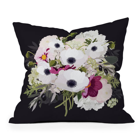 Iveta Abolina Antoinette Night Throw Pillow