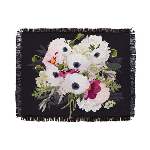 Iveta Abolina Antoinette Night Throw Blanket