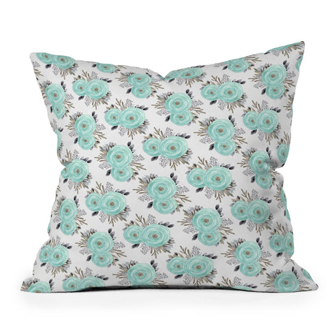 Iveta Abolina April Mist Throw Pillow
