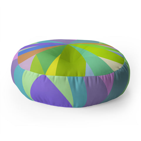 Iveta Abolina Aqua Park Floor Pillow Round