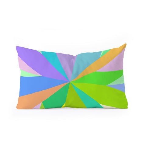 Iveta Abolina Aqua Park Oblong Throw Pillow