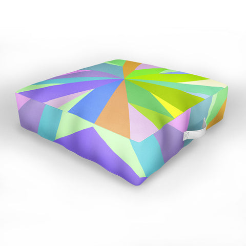 Iveta Abolina Aqua Park Outdoor Floor Cushion