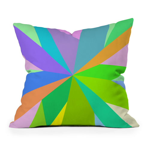 Iveta Abolina Aqua Park Throw Pillow