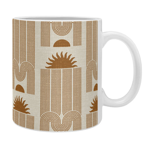 Iveta Abolina Arches and Sunset Beige Coffee Mug