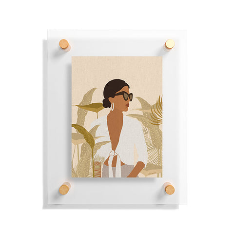 Iveta Abolina Arrian Flower Girl Floating Acrylic Print