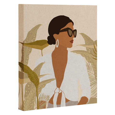 Iveta Abolina Arrian Flower Girl Art Canvas