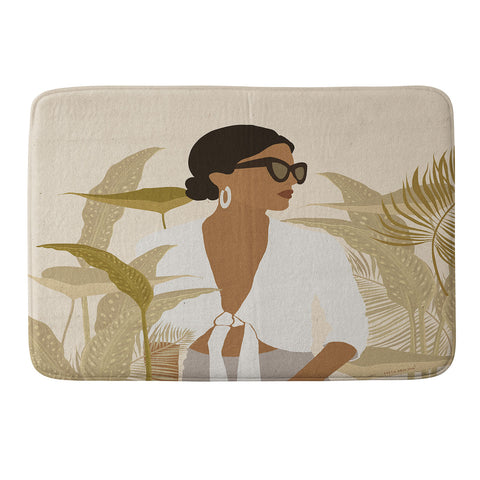 Iveta Abolina Arrian Flower Girl Memory Foam Bath Mat