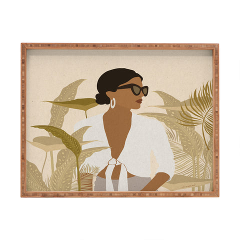 Iveta Abolina Arrian Flower Girl Rectangular Tray