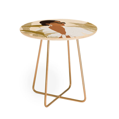 Iveta Abolina Arrian Flower Girl Round Side Table