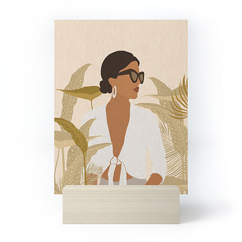 Iveta Abolina Arrian Flower Girl Mini Art Print