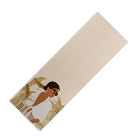 Iveta Abolina Arrian Flower Girl Yoga Mat