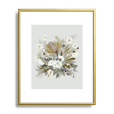 Iveta Abolina Aspen Pearl Metal Framed Art Print