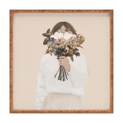 Iveta Abolina Audrielle Cream Square Tray