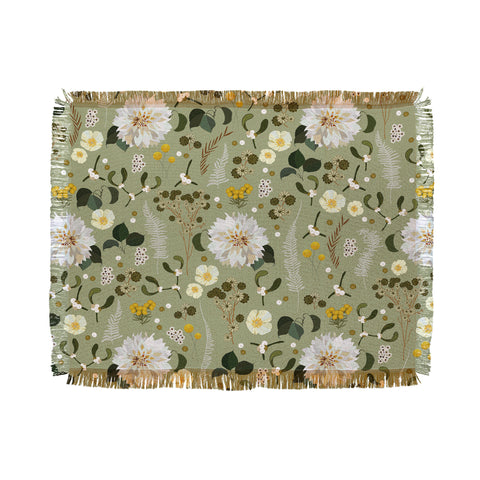 Iveta Abolina Ava Morning Throw Blanket