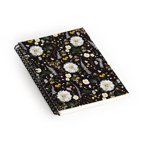 Iveta Abolina Ava Night Spiral Notebook