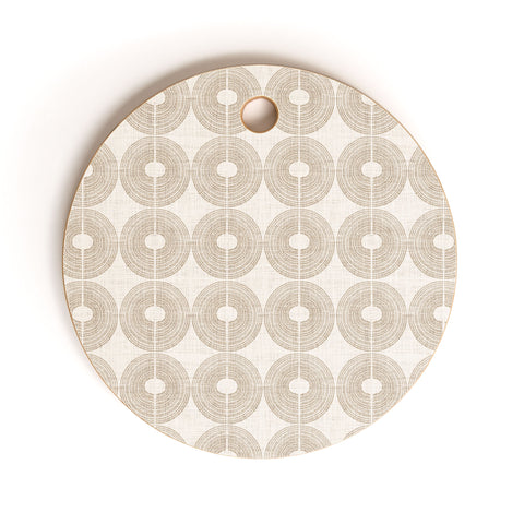 Iveta Abolina Aylin Beige Cutting Board Round
