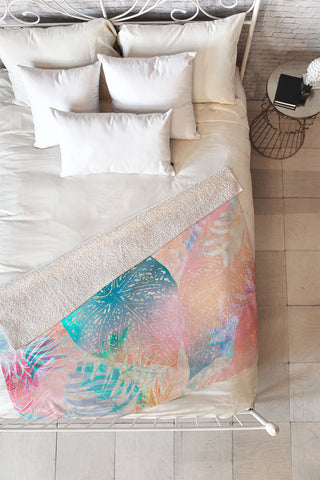 Iveta Abolina Azemmour Fleece Throw Blanket