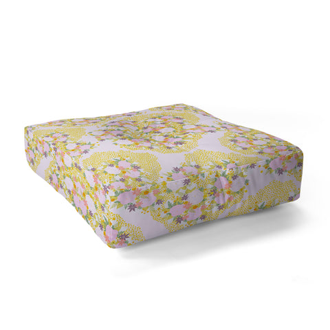 Iveta Abolina Babette Garden Floor Pillow Square