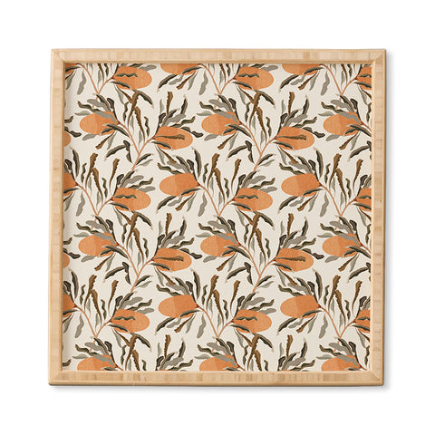 Iveta Abolina Banksia Cream Framed Wall Art