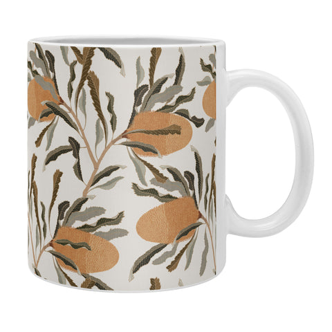 Iveta Abolina Banksia Cream Coffee Mug