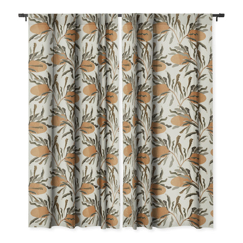 Iveta Abolina Banksia Cream Blackout Window Curtain