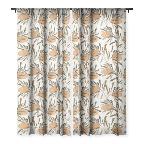 Iveta Abolina Banksia Cream Sheer Window Curtain