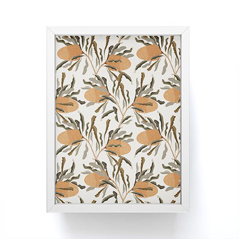 Iveta Abolina Banksia Cream Framed Mini Art Print