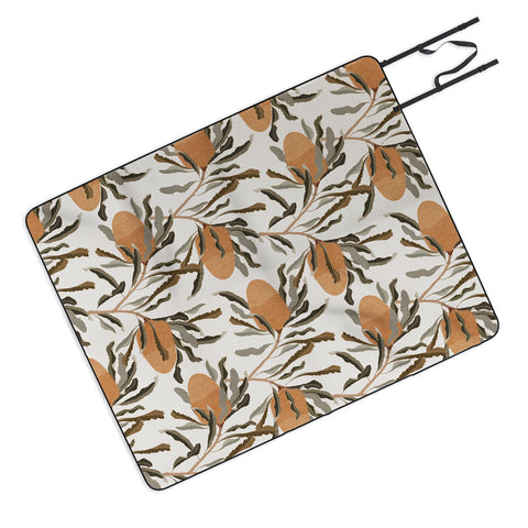 Iveta Abolina Banksia Cream Picnic Blanket