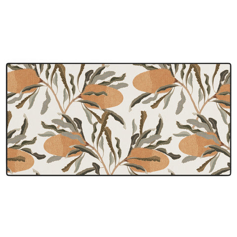 Iveta Abolina Banksia Cream Desk Mat