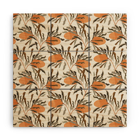 Iveta Abolina Banksia Cream Wood Wall Mural