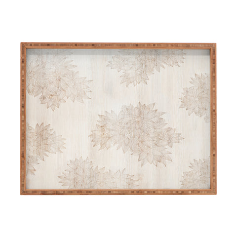 Iveta Abolina Beach Day Beige Rectangular Tray