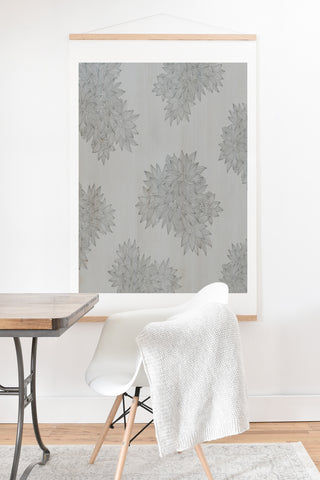 Iveta Abolina Beach Day Gray Art Print And Hanger