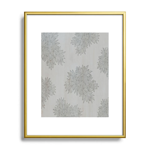 Iveta Abolina Beach Day Gray Metal Framed Art Print