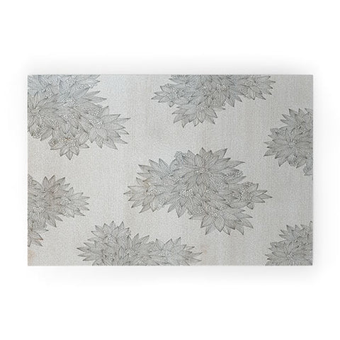 Iveta Abolina Beach Day Gray Welcome Mat