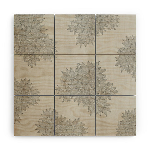 Iveta Abolina Beach Day Gray Wood Wall Mural