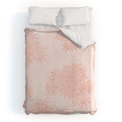 Iveta Abolina Beach Day Pink Duvet Cover