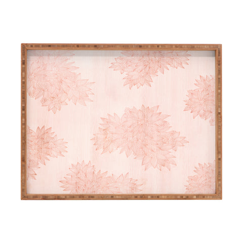Iveta Abolina Beach Day Pink Rectangular Tray