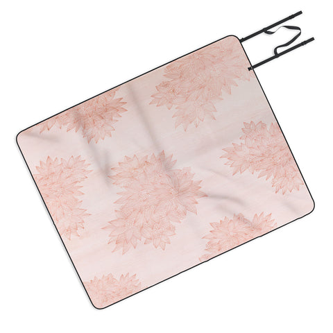 Iveta Abolina Beach Day Pink Picnic Blanket