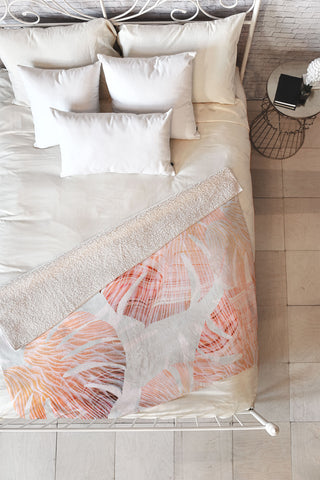 Iveta Abolina Beach Romance II Fleece Throw Blanket