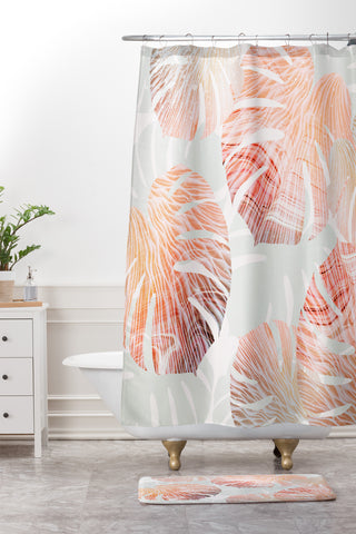 Iveta Abolina Beach Romance II Shower Curtain And Mat