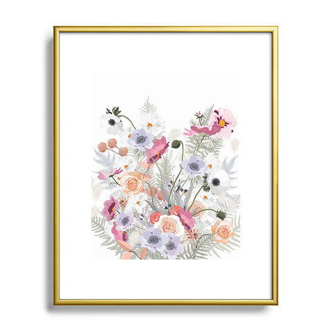 Iveta Abolina Beatriz Morning Metal Framed Art Print