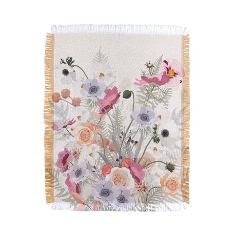 Iveta Abolina Beatriz Morning Throw Blanket
