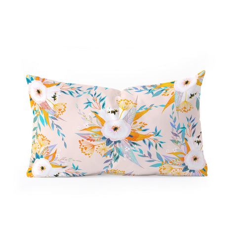 Iveta Abolina Benedetta Garden II Oblong Throw Pillow