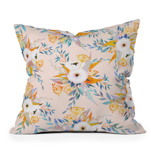 Iveta Abolina Benedetta Garden II Throw Pillow