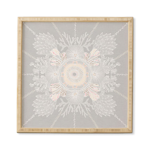 Iveta Abolina Bermuda Rose Framed Wall Art